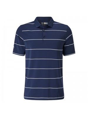 Plain Chev auto stripe polo Callaway 175 GSM